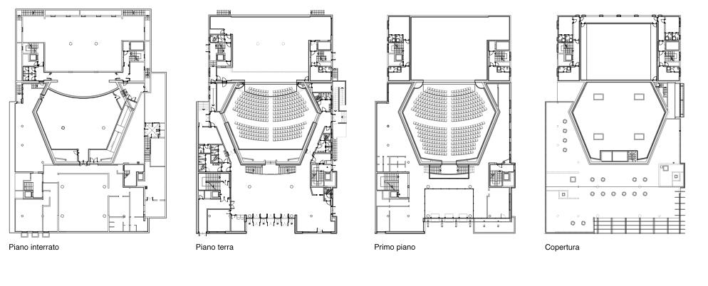 teatro comunale piante