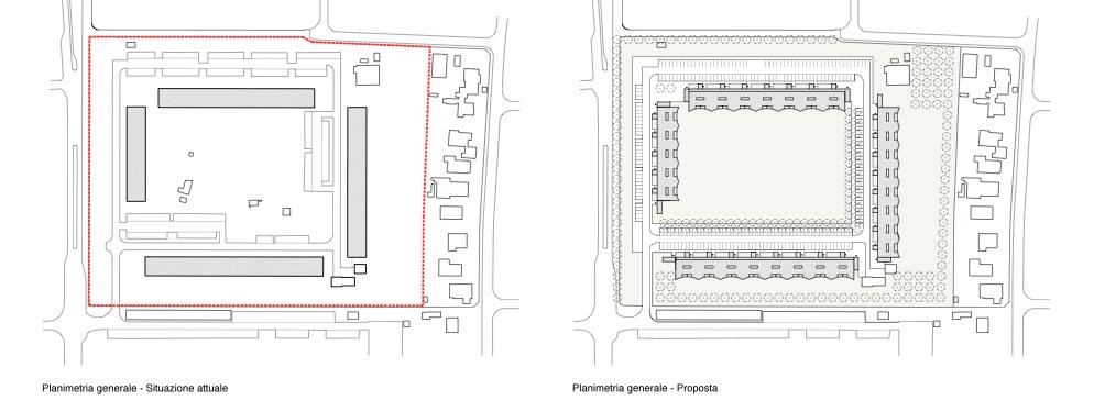 concorso nordic building - planimetria