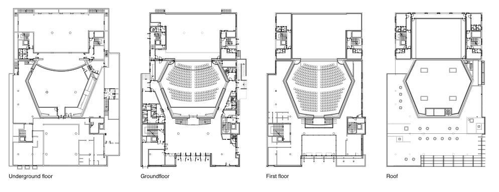 city theater - plans