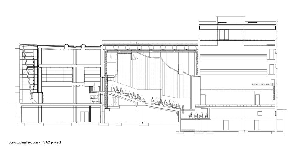 city theater - structural section