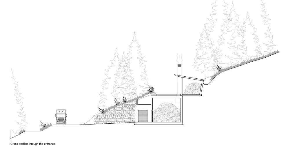 biomass plant - section