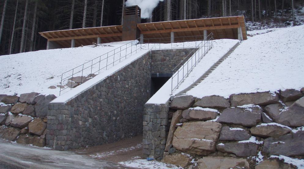 biomass plant - entrance