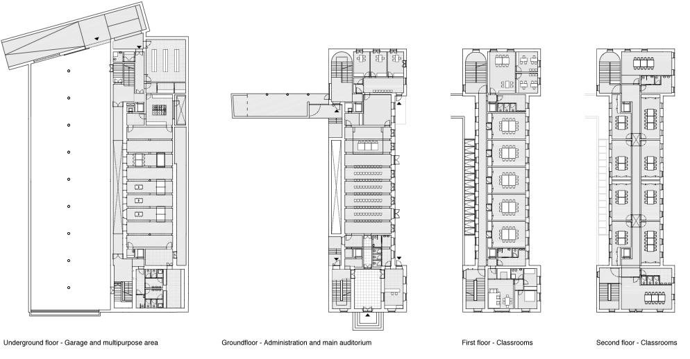 provvidenza oratory - plans