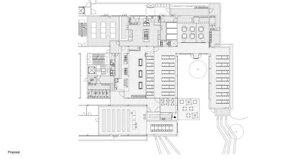 fbk canteen - detail plan