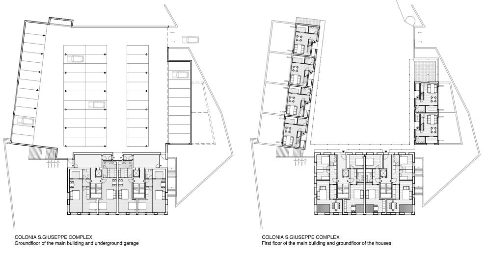 colonia housing - underground floor