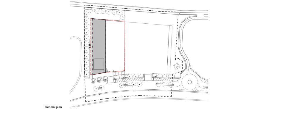 biomass cogeneration plant - general plan