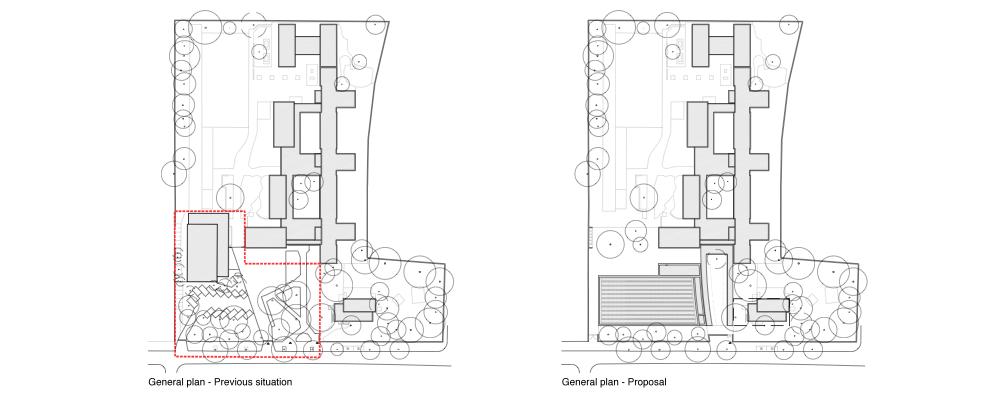 competition school gymnasium berlin - general plan