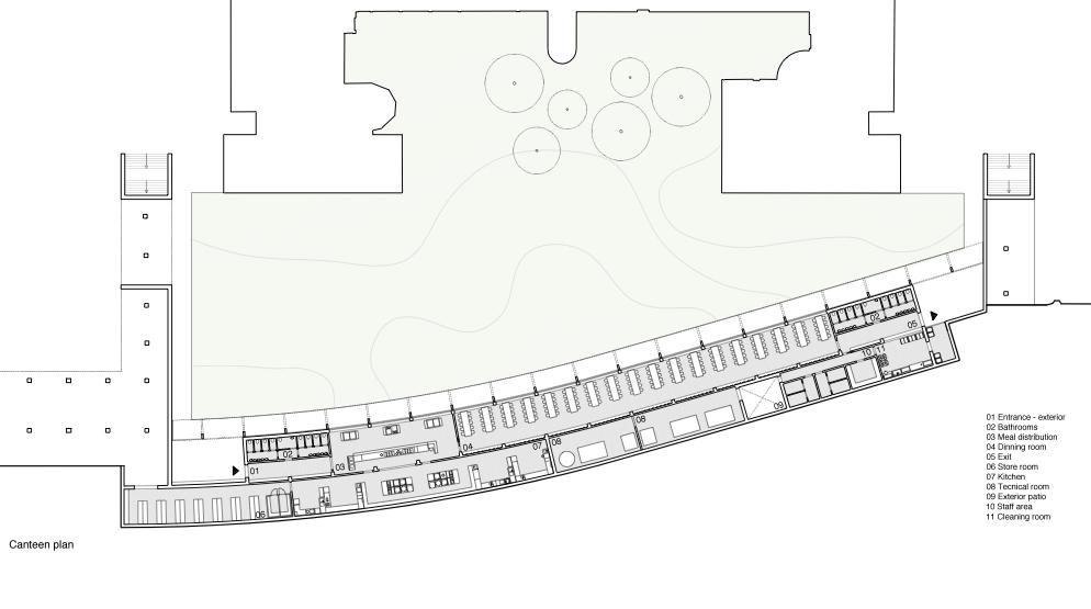 competition school canteen merano - plan